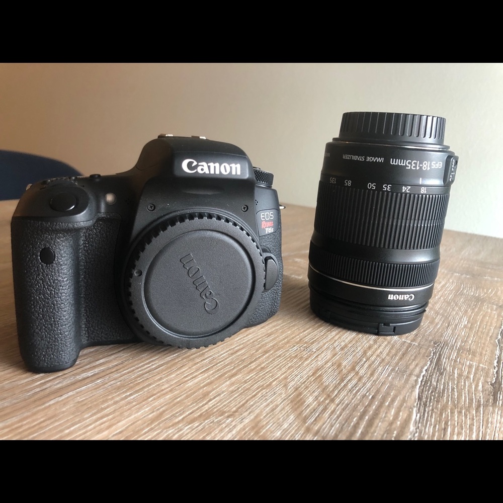 Canon Rebel T6s + Accessories